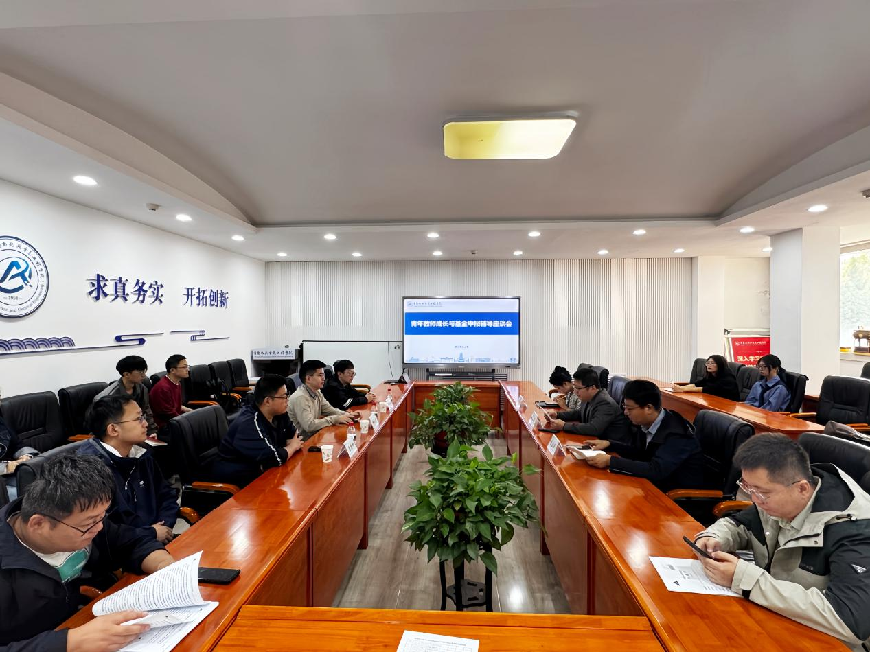 台湾av
举办青年教师成长与基金申报辅导座谈会